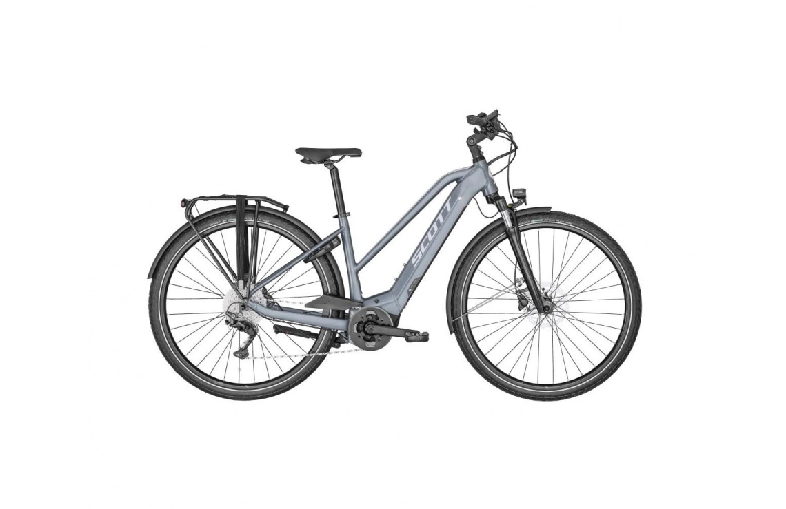 Elcykel Scott Sub Tour ERIDE 10 Dam Grå 3 Elcykel Scott Sub Tour ERIDE 10 Dam Grå
