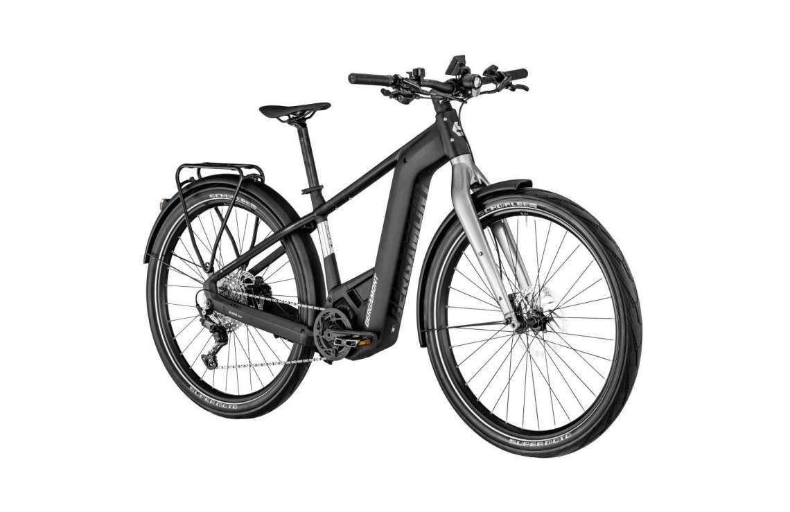 Elcykel Bergamont E-Revox Premium Rigid EQ Svart 4 Elcykel Bergamont E-Revox Premium Rigid EQ Svart - Bild 2