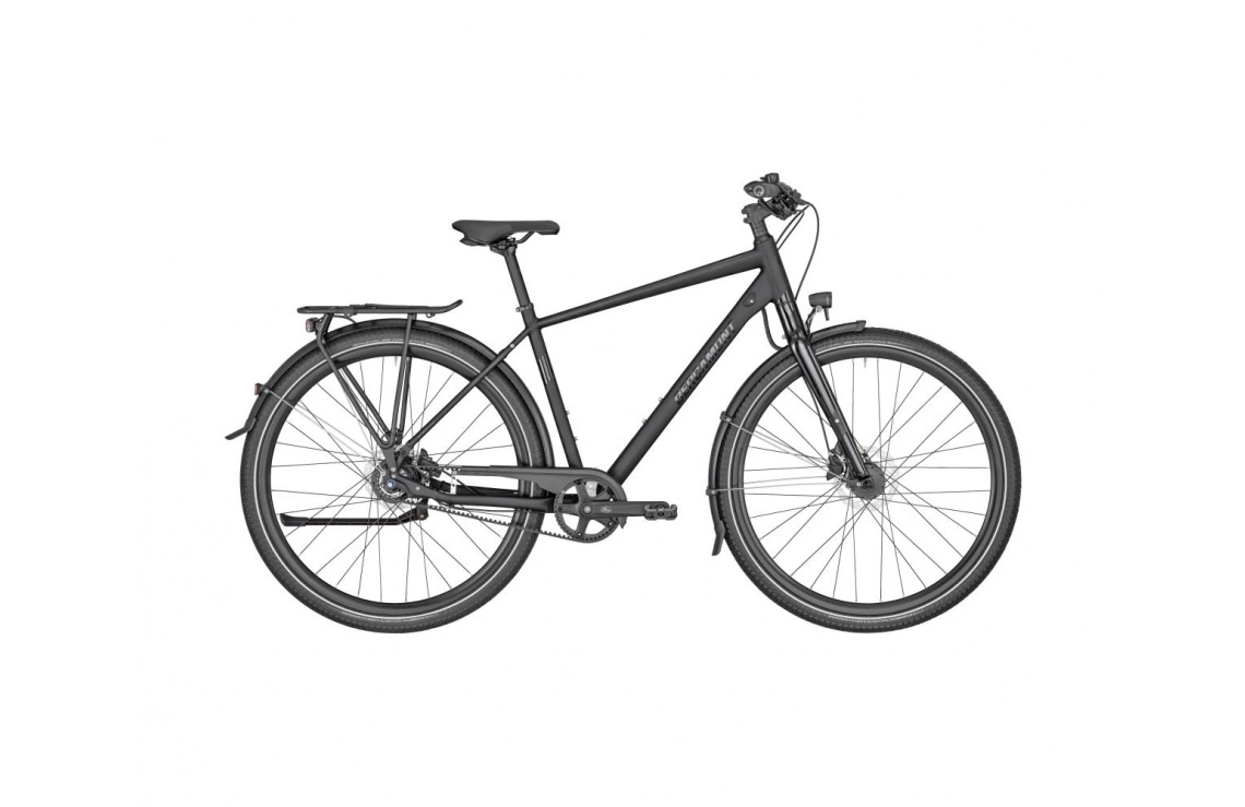 Hybridcykel Bergamont Vitess N8 Belt Gent Svart 3 Hybridcykel Bergamont Vitess N8 Belt Gent Svart