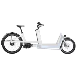 Lastcykel Bergamont E-Cargoville LJ Expert Vit