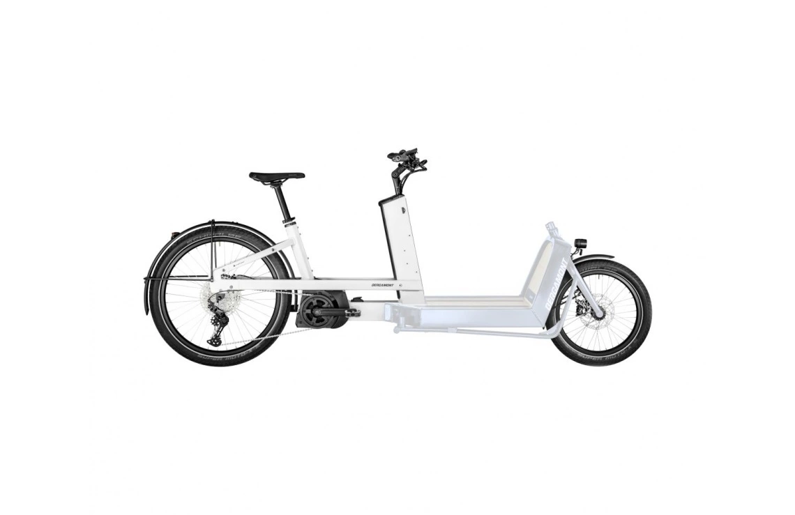 Lastcykel Bergamont E-Cargoville LJ Edition Vit 3 Lastcykel Bergamont E-Cargoville LJ Edition Vit