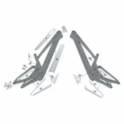 Ramskydd Syncros Frame Protection Kit LUMEN E-Ride Clear Matt -Cyklar affär 2966220360 1