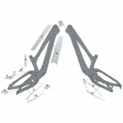 Ramskydd Syncros Frame Protection Kit BOLD LINKIN Clear Matt 5 Ramskydd Syncros Frame Protection Kit BOLD LINKIN Clear Matt -Cyklar affär 2966240360 1