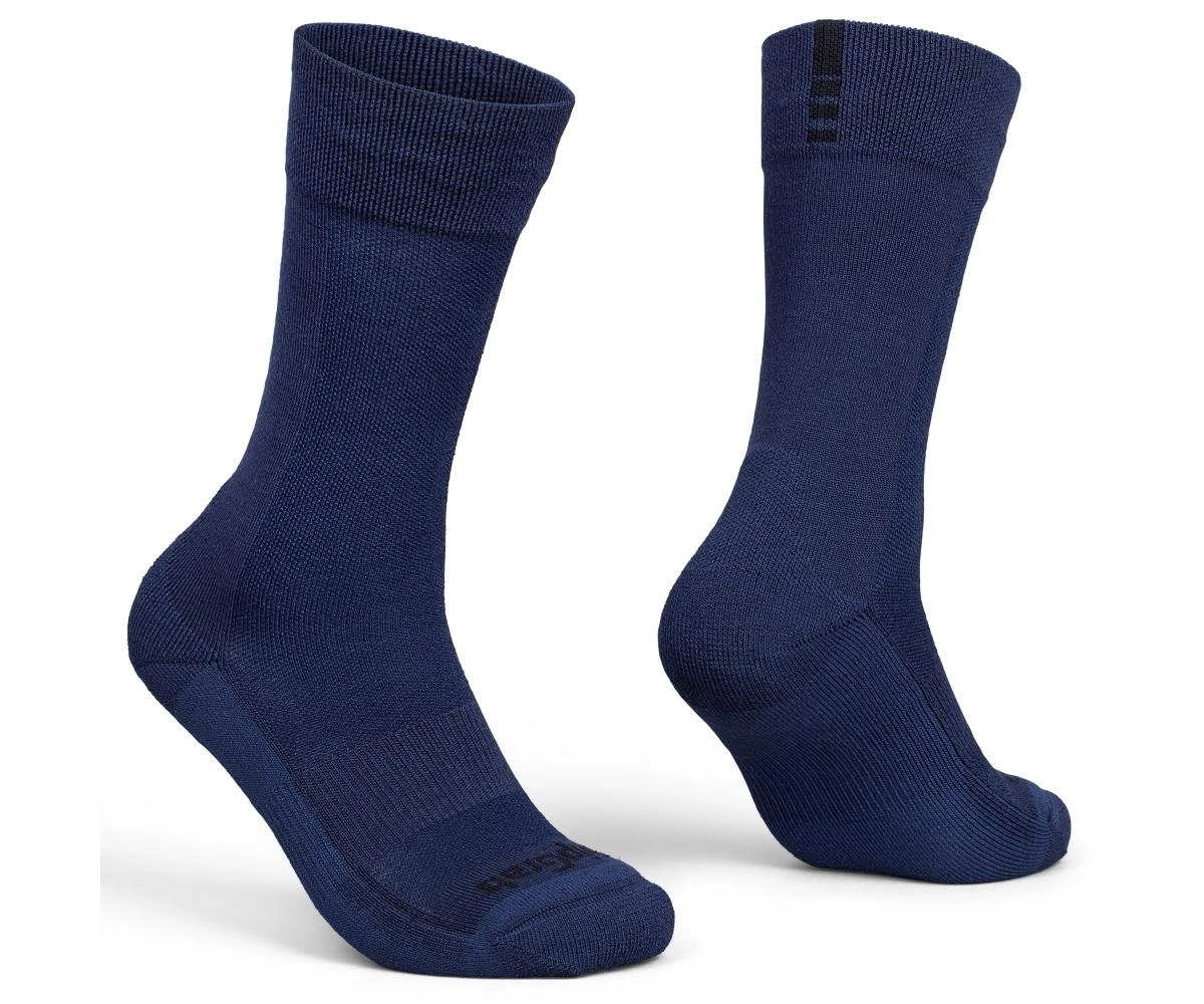 Cykelstrumpor Gripgrab Winter Merino High Cut Blå 3 Cykelstrumpor Gripgrab Winter Merino High Cut Blå