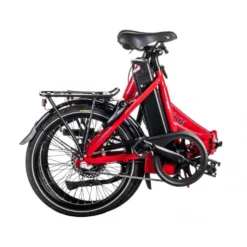 Hopfällbar Elcykel Ecoride Flexer 20 AXS Fold H-3 Röd -Cyklar affär 302 b2