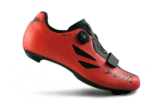 Lake Cycling Cykelskor Lake Cx 176 Lvg Red/Black 4 Lake Cycling Cykelskor Lake Cx 176 Lvg Red/Black - Bild 2