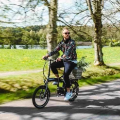 Hopfällbar Elcykel Ecoride Flexer 20 HS Fold M-9 Brun -Cyklar affär 366 bn10 5