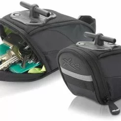 Sadelväska XLC BA-S44 0.45 L Svart/grå