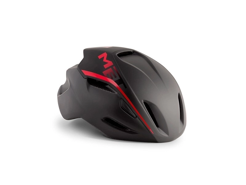 Cykelhjälm MET Manta Svart/röd 3 Cykelhjälm MET Manta Svart/röd