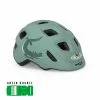 Cykelhjälm Barn MET Hooray Grönt Spänne Teal Crocodile -Cyklar affär 3hpgm144ce80saq1