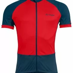Tröja Vaude Men's Advanced FZ Tricot Röd