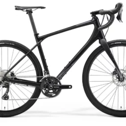 Gravelbike Merida Silex 700 Matt Svart/grå