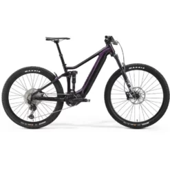El MTB Merida Eone-Forty 700 Mörklila/svart