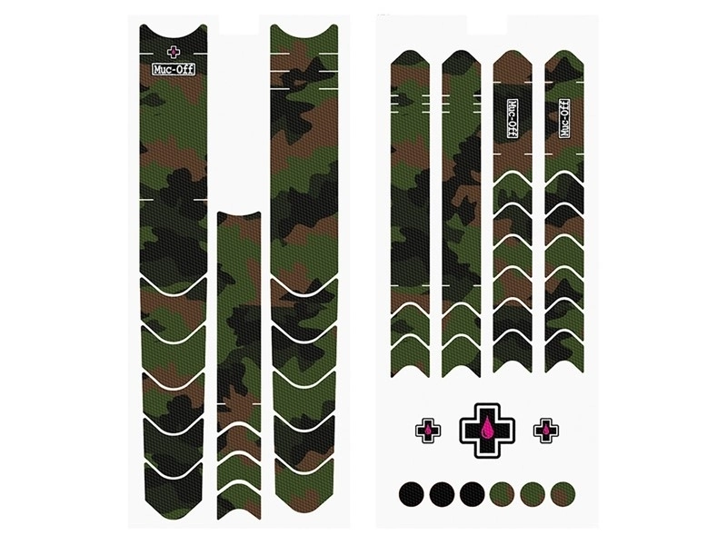 Ramskydd MUC-OFF Frame Protector E-MTB Kit Camo 3 Ramskydd MUC-OFF Frame Protector E-MTB Kit Camo