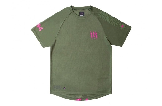 Tröja MUC-OFF Riders Jersey S/S Green 4 Tröja MUC-OFF Riders Jersey S/S Green - Bild 2