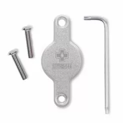 Hållare För Apple-Airtag MUC-OFF Secure Tag Holder A Silver 7g -Cyklar affär 5037835213812 1