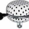 Ringklocka Basil Polkadot Big Bell Vit/svartprickig