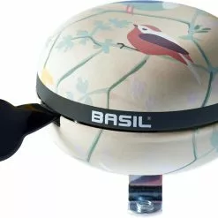 Ringklocka Basil Wanderlust Big Bell Vit/Fågelmönster