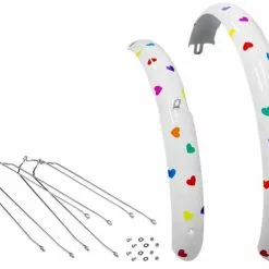 Skärmset Electra Heartchya 3I Ladies 26" Vit