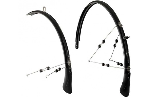 Skärmset Bontrager NCS 28" 35-45 Mm Svart 4 Skärmset Bontrager NCS 28" 35-45 Mm Svart - Bild 2