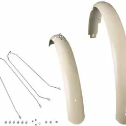 Skärmset Electra Townie Commute 29" Gräddvit