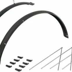 Skärmset Eurofender Rapido 28" Svart