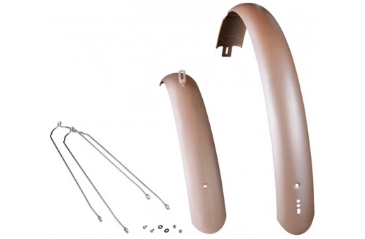 Skärmset Electra Townie Go! 8I 26" Rosa 4 Skärmset Electra Townie Go! 8I 26" Rosa - Bild 2