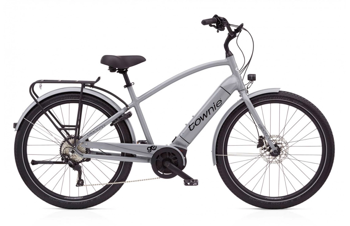 Elcykel Cruiser Electra Townie Path Go! 10D Herr Grå 3 Elcykel Cruiser Electra Townie Path Go! 10D Herr Grå