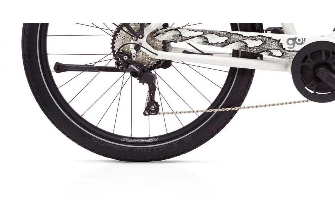 Elcykel Cruiser Electra Townie Path Go! 10D Dam Vit 8 Elcykel Cruiser Electra Townie Path Go! 10D Dam Vit - Bild 6