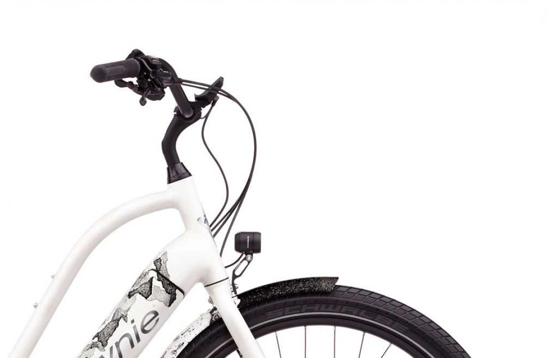 Elcykel Cruiser Electra Townie Path Go! 10D Dam Vit 7 Elcykel Cruiser Electra Townie Path Go! 10D Dam Vit - Bild 5