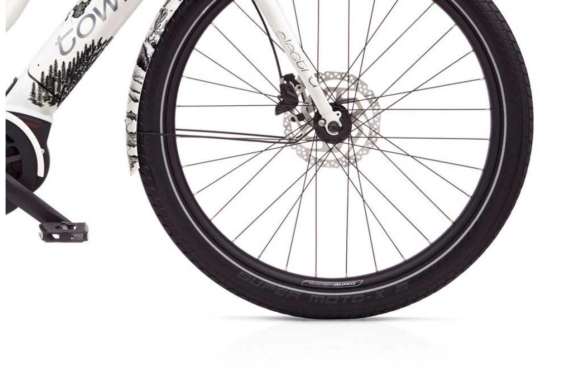 Elcykel Cruiser Electra Townie Path Go! 10D Dam Vit 9 Elcykel Cruiser Electra Townie Path Go! 10D Dam Vit - Bild 7