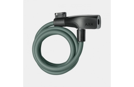 Spirallås AXA Resolute 120 Cm 8 Mm Grön Inkl. Fäste 4 Spirallås AXA Resolute 120 Cm 8 Mm Grön Inkl. Fäste - Bild 2