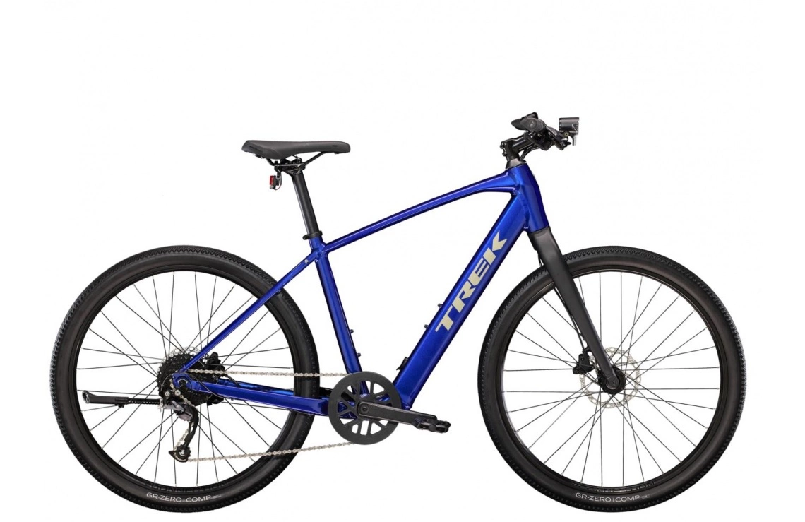 Elcykel Trek Dual Sport+ 2 Blå 3 Elcykel Trek Dual Sport+ 2 Blå