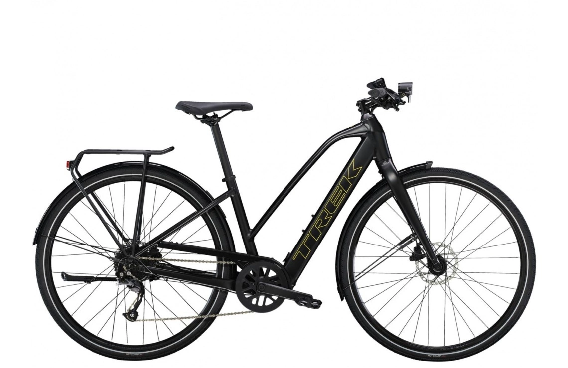 Elcykel Trek Fx+ 2 Stagger Dam Svart 3 Elcykel Trek Fx+ 2 Stagger Dam Svart