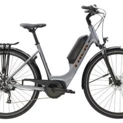 Elcykel Trek Verve+ 1 Lowstep Dt 300wh Dam Grå