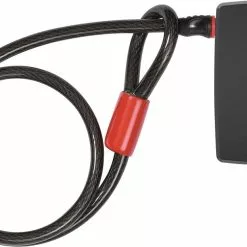 Alarmbox Abus 2.0 + Låsvajer 12 Mm/100 Cm Wire Black