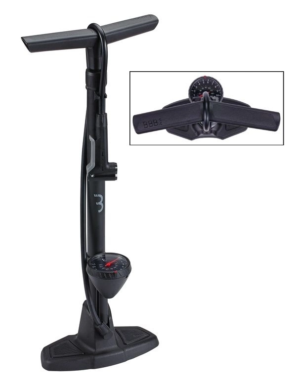 Golvpump BBB Airwave Svartgrå -20 3 Golvpump BBB Airwave Svartgrå -20