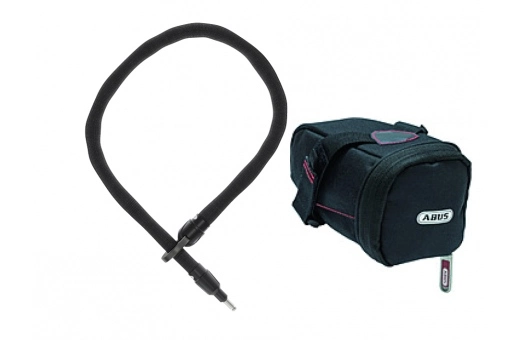 Kättinglås Abus 6mm/100 IVY Till Shield Ringlås Black 4 Kättinglås Abus 6mm/100 IVY Till Shield Ringlås Black - Bild 2