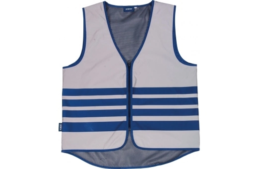 Reflexväst Abus Lumino Urban Silver 4 Reflexväst Abus Lumino Urban Silver - Bild 2