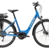 Elcykel Trek Verve+ 2 Lowstep 300wh Dam Blå