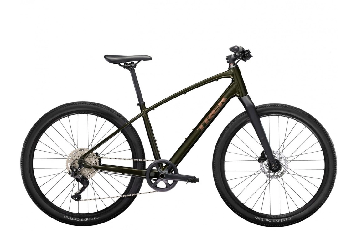Hybridcykel Trek Dual Sport 3 Gen 5 Grön 3 Hybridcykel Trek Dual Sport 3 Gen 5 Grön