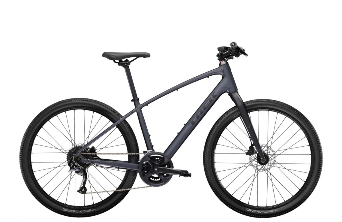 Hybridcykel Trek Dual Sport 2 Gen 5 Grå 3 Hybridcykel Trek Dual Sport 2 Gen 5 Grå
