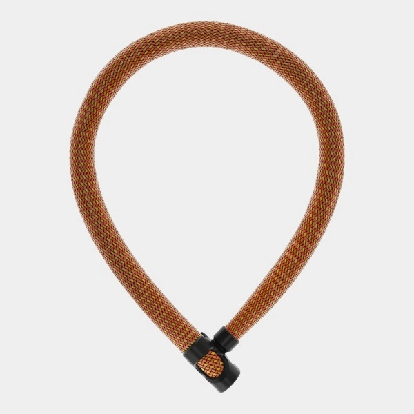 Kättinglås ABUS IVERA Chain 7210 110 Cm 7 Mm Sparkling Orange 3 Kättinglås ABUS IVERA Chain 7210 110 Cm 7 Mm Sparkling Orange