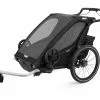 Cykelvagn Thule Chariot Sport 2 Midnight Black -Cyklar affär 888102 sized 1800x1200 rev 1