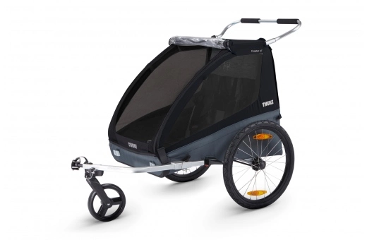 Cykelvagn Thule Coaster XT 2 Barn - Black 4 Cykelvagn Thule Coaster XT 2 Barn - Black - Bild 2