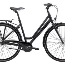 Damcykel Black Winther 1 7-växlad Svart