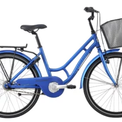 Barncykel Blue Winther Granny 7-växlad Blå 24"