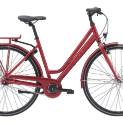 Damcykel Red Winther 1 7-växlad Röd