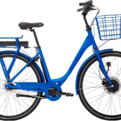 Elcykel Blue Winther Superbe 1 Dam 7-växlad Blå