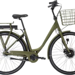 Elcykel Green Winther Superbe 1 Dam 7-växlad Grön